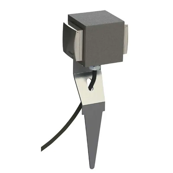 ALBERT Steckdosensäule Metall anth IP44 624415 2Steckd 320x80x80mm Nur Für Kurze Zeit