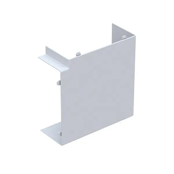 Bestpreis GGK Flachwinkel lichtgrau fuer ELF-Kanal FW6090LGR