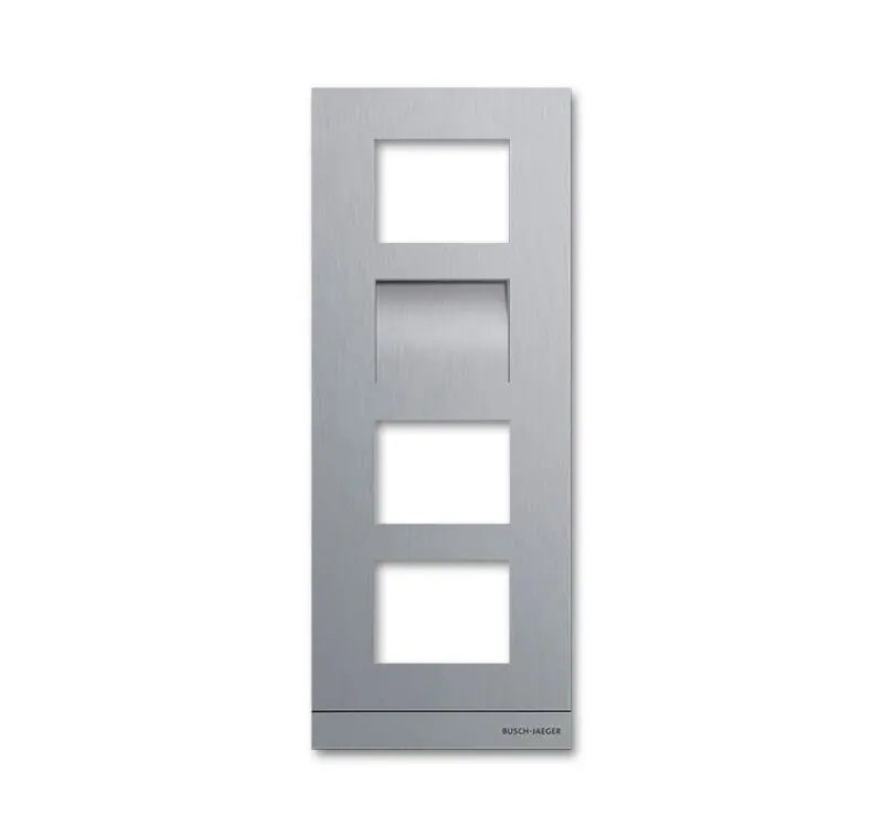 Knallerangebot BUSCH-JAEGER - 41384CF-S-03 Frontplatte 4f edst Kst