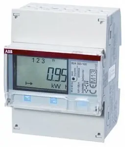 ABB - B24 212-100 Messwandlerzähler 3x6A elektr digi geeicht B 1A Rabatt