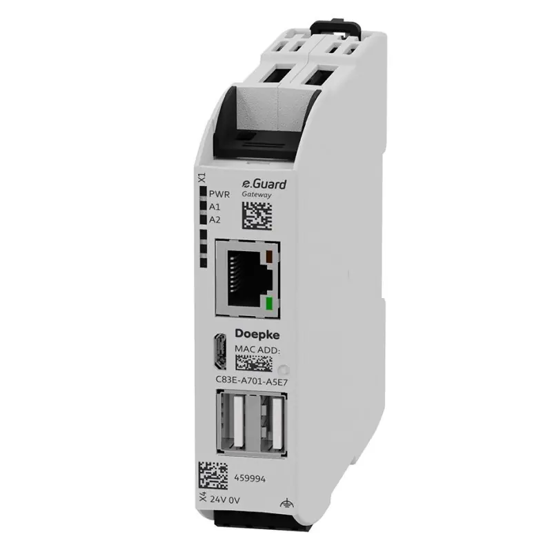 Neue Ware DOEPKE - e.Guard-Gateway Kommunikations-Modul DC 10,2-28,8V f.TCP/IP