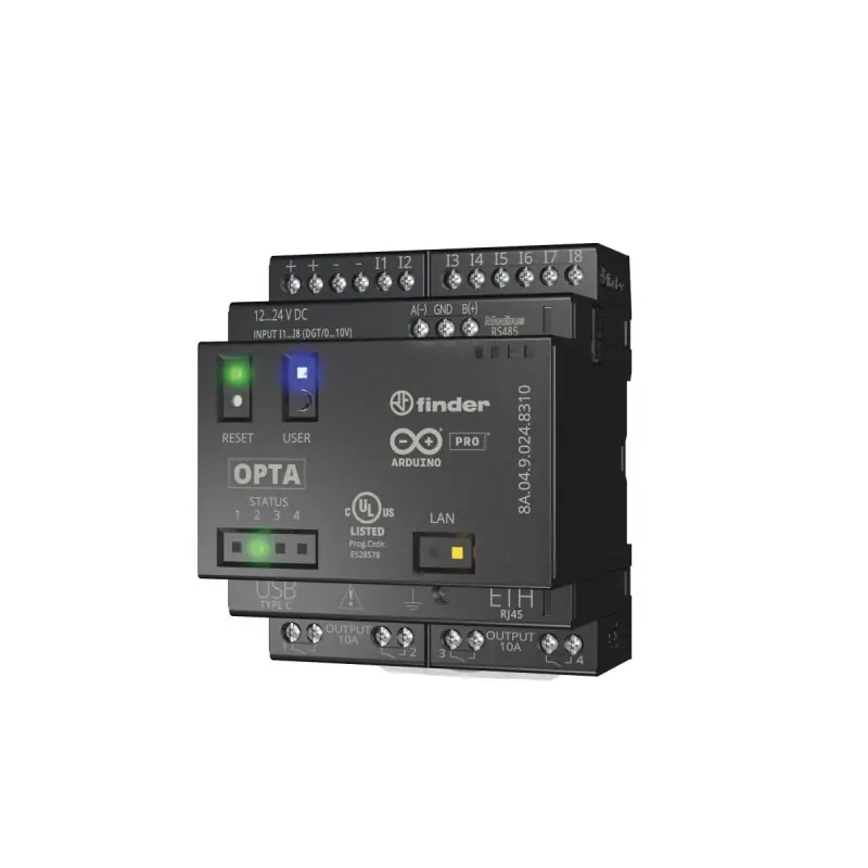 FINDER - 8A.04.9.024.8300 SPS-Steuerung kompakt 12-24VDC 4analogAusg Mega-Angebot