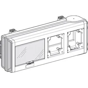 Echt Schneider Electric Abgangsadapter o. Trenner 32Amp für 2 Steckdosen KNB32CP