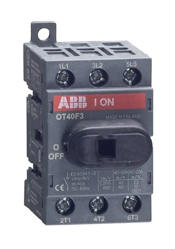 Kracherpreis ABB - OT16F3 Lasttrennschalter 16A 3p IP20 Einb 7,5kW/AC