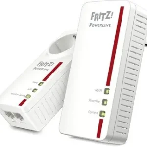 AVM Netzwerkadapter GigEth FRITZ!Powerline 1260E WLAN Set 1x10/100/ Billig
