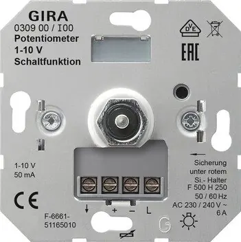 Preis Gesenkt Gira Potentiometer-Einsatz 030900