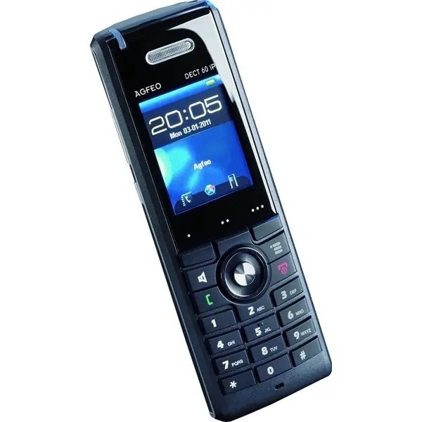 Aktuell Agfeo 6101135 DECT 60 IP Handgerät für die DECT IP-Basis