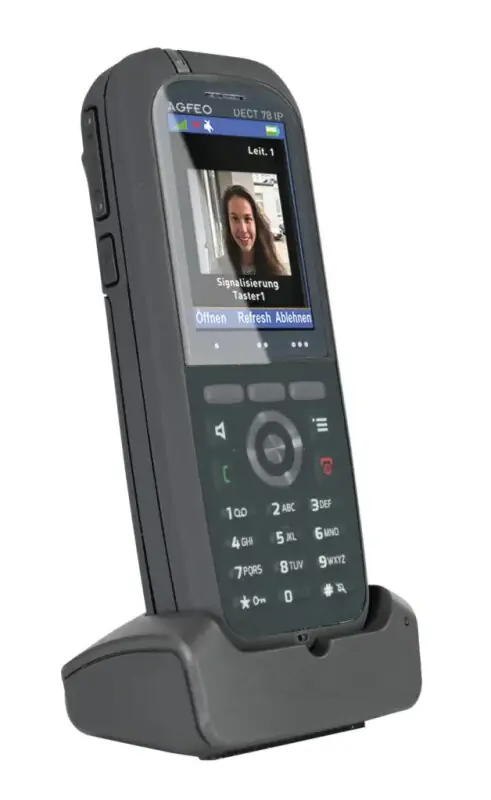 Preiswert AGFEO Funktelefon gr graph 200h 17min DECT 78 IP Head-Set-Anschl CLIP