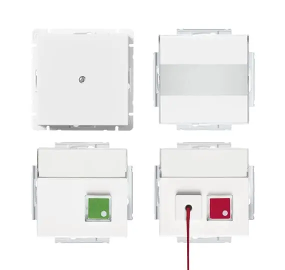 BUSCH-JAEGER - 1510 UJ-84 Komplettset f.Beh std-ws RAL9016 Angebot