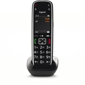 Gigaset Mobilteil m.Ladeschale sw 300h Gigaset E720HX graphisch 14min 200Num Super-Preis