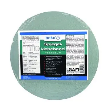 Bestpreis BEKO - 262200019 Spiegelklebeband 19mmx10m