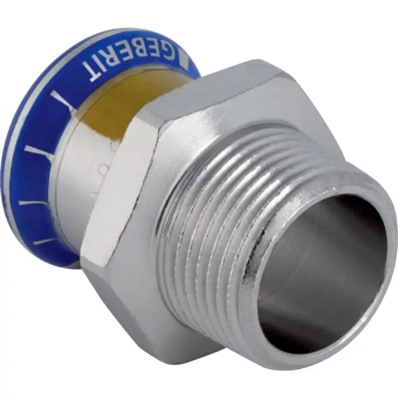 Sale GEBERIT Mapress Edelstahl Übergang mit A (Gas) d28-R1