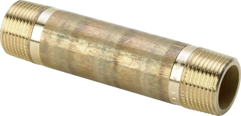 Rotguss-Langnippel 3530 1/2 x 120mm DVGW" Top-Preis