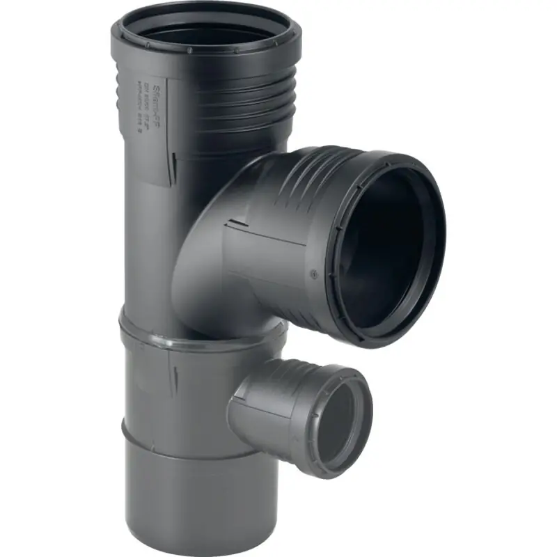 Geberit Kombibogenabzweig DN 100/100/50 Silent-PP 87 Grad d110/110/50 Neuheit