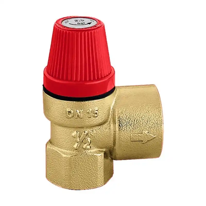 Schneller Versand CALEFFI Membran-Sicherheitsventil 1/2 x 3/4", 3 bar"