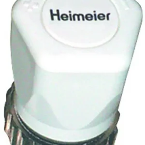 Ausverkauf Handregulierkappe HEIMEIER 2001-00.325 weiss, mit Raendelmutter