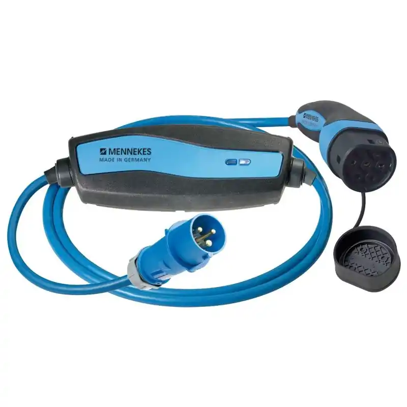 Expressversand MENNEKES - Ladekabel Mode 2 Typ 2 16A 4m VDE E-Mobility Ladeleitung AC 1-phasig 16A Typ