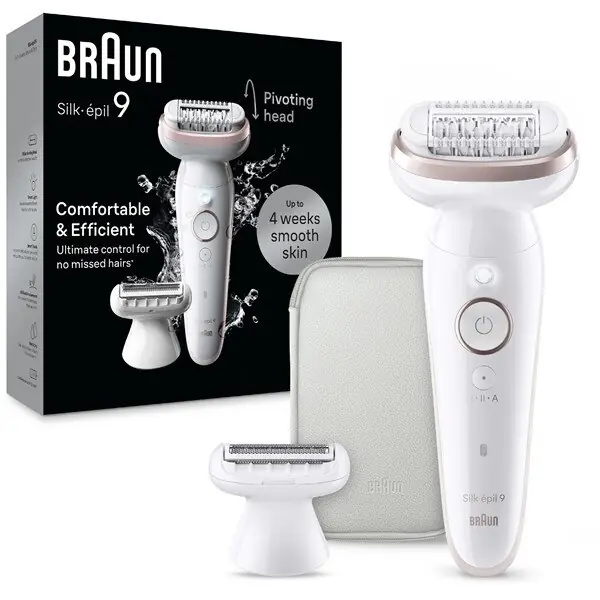 Neue Kollektion Braun 9-030 Silk-épil Epilierer Akku 225229 ws/rosé